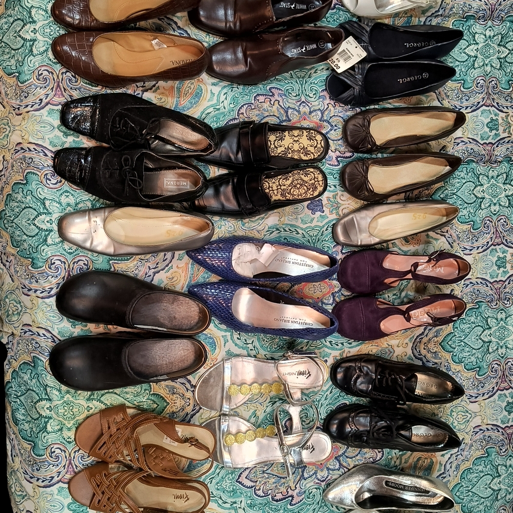 16 Pairs Of Elegant Women's Shoes